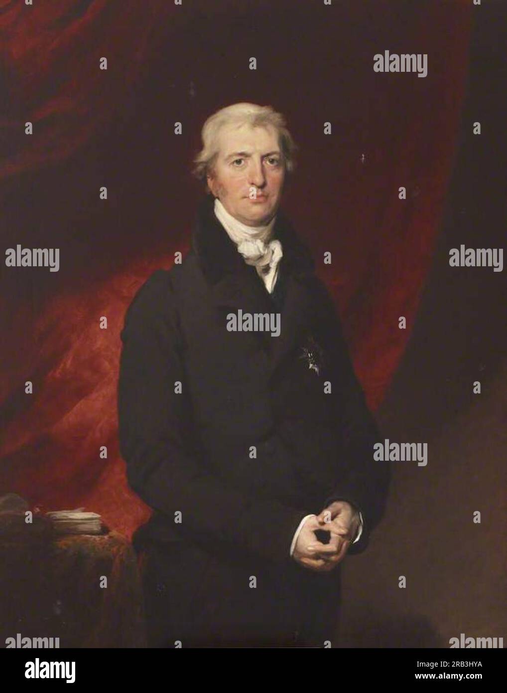 Robert Banks Jenkinson 1825 di Thomas Lawrence Foto Stock