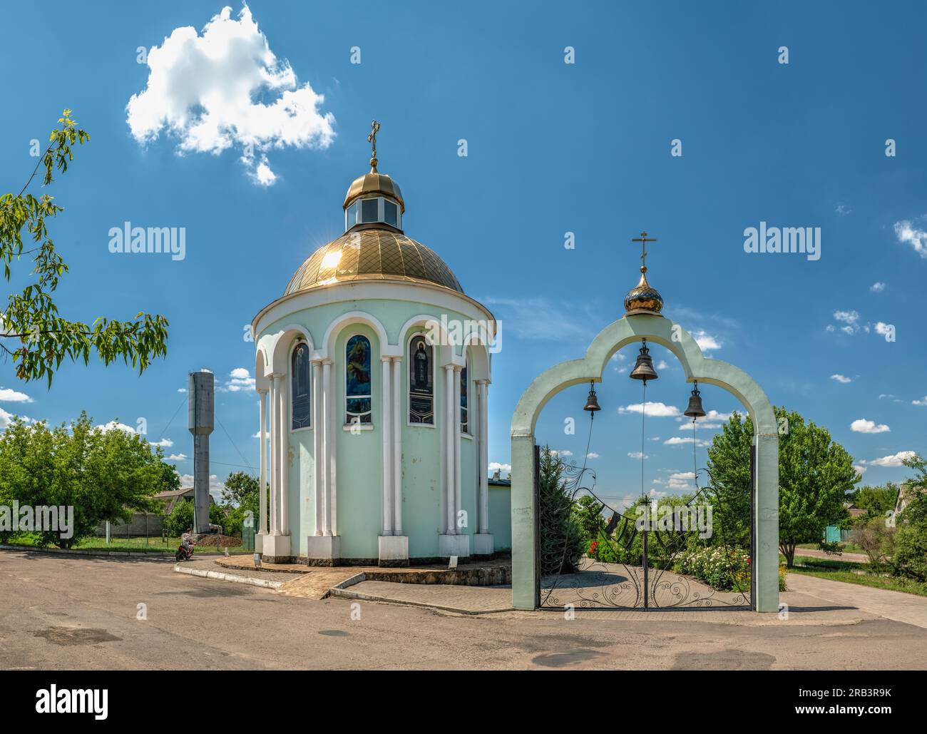 Chiesa di tutti i Santi della Terra Ucraina a Dobroslav Ucraina Foto Stock