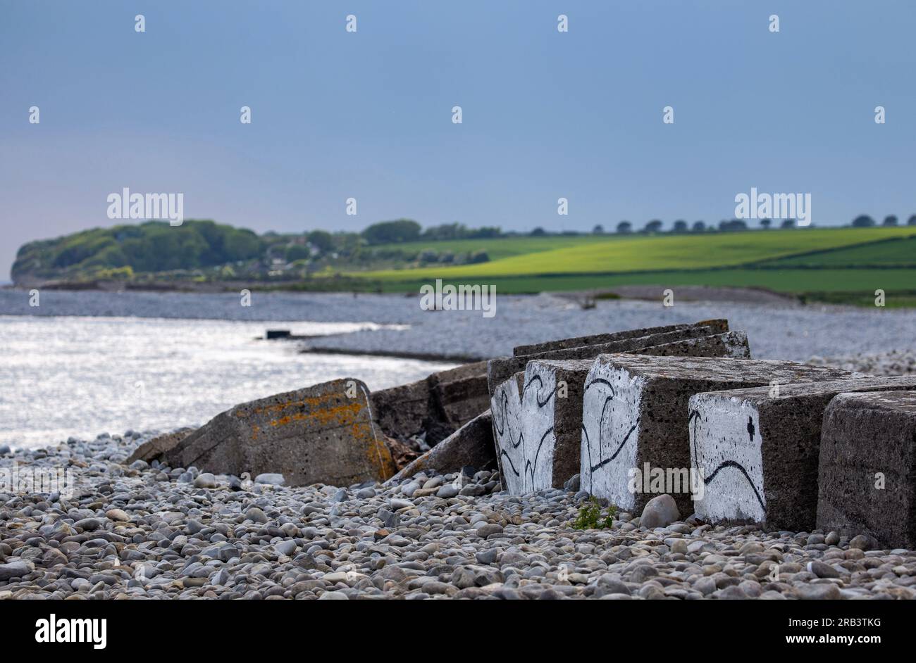 Blocchi di invasione Foto Stock