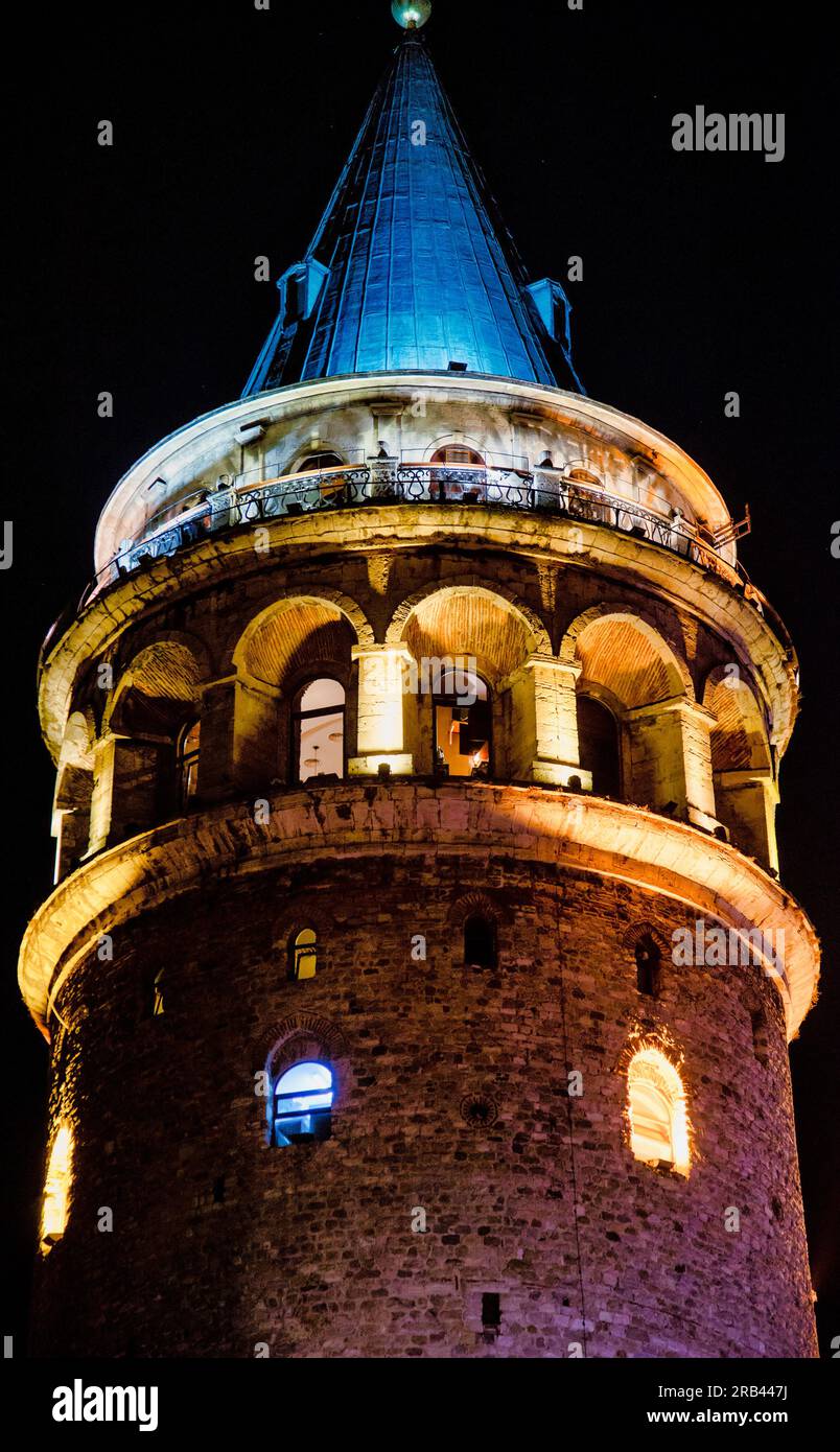 Torre di Galata Foto Stock