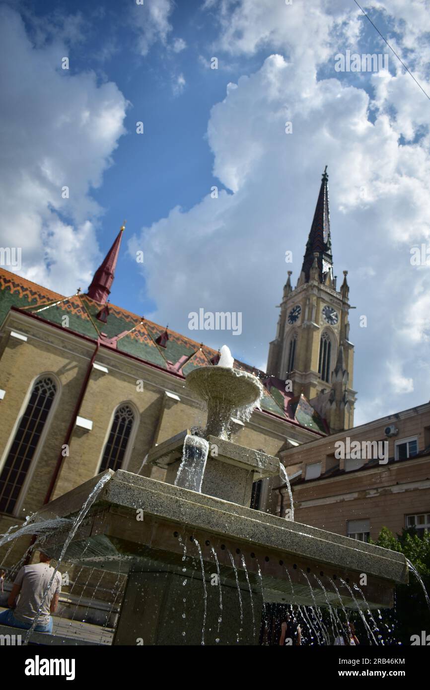 Chiesa del nome di Maria a Novi Sad, Serbia Foto Stock
