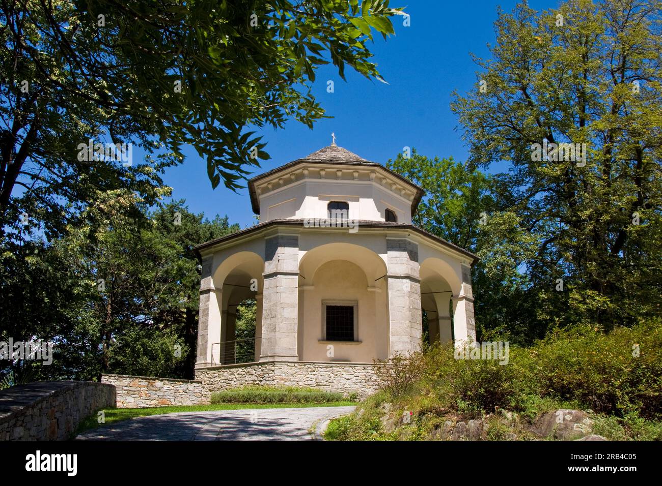 L'Italia, Piemonte, Domodossola, Sacro Monte Calvario Foto Stock