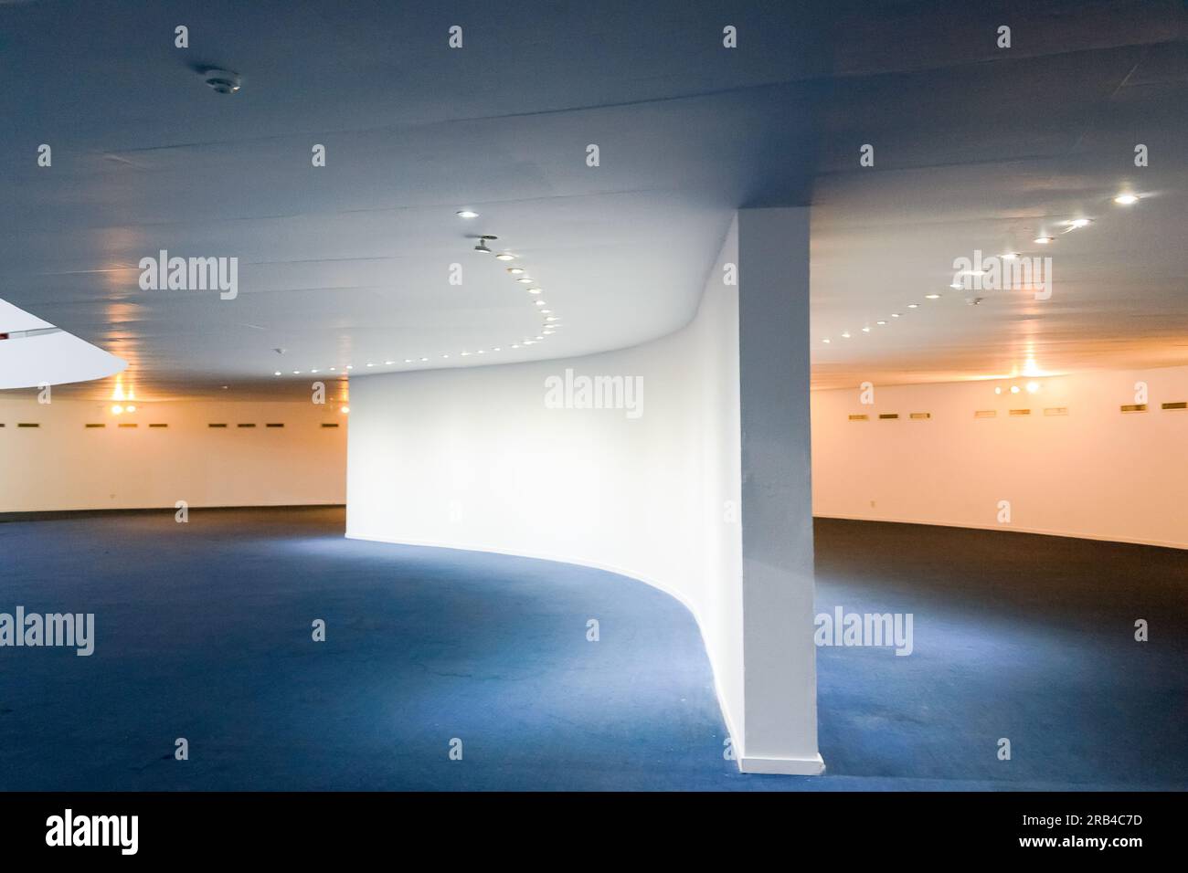 Niemeyer Museum of Contemporary Art , Niteroi, Brasile Foto Stock
