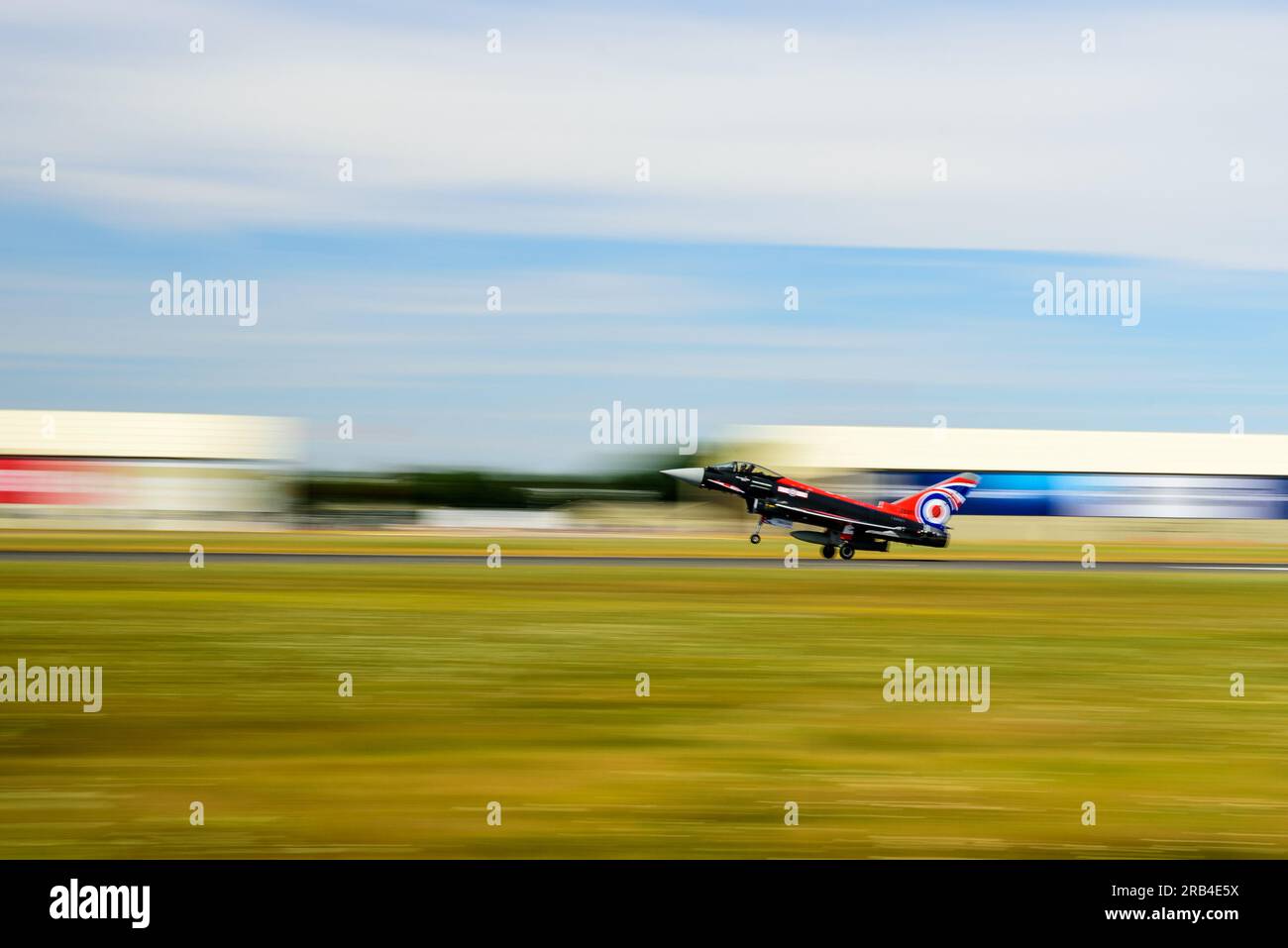 Typhoon, RIAT Airshow alla RAF Fairford Foto Stock
