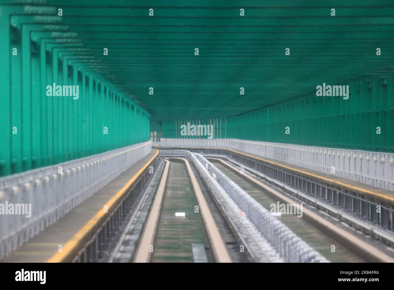tunnel di transito rapido leggero a macao Foto Stock