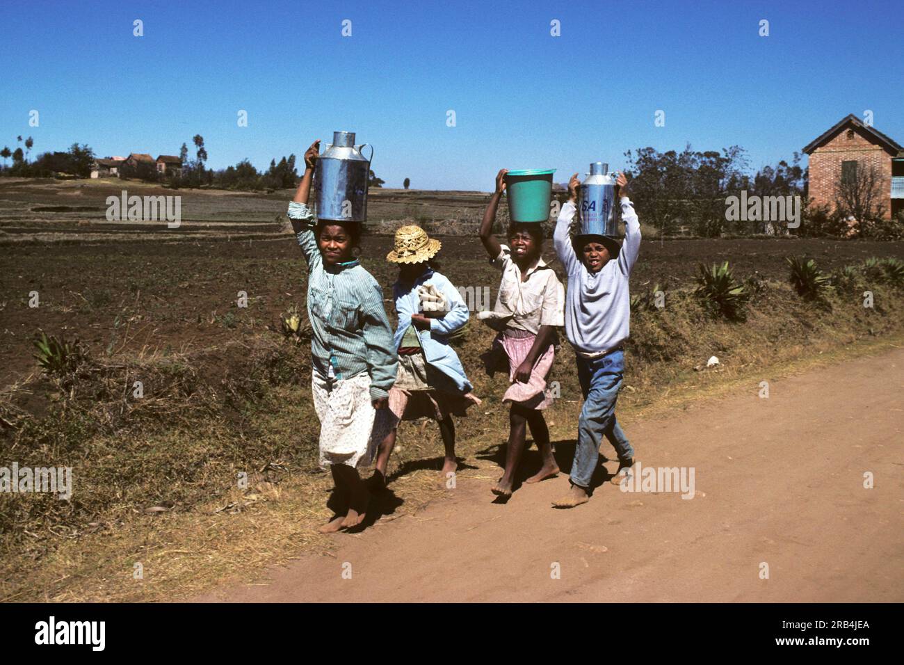Ambositra. Madagascar. Africa Foto Stock