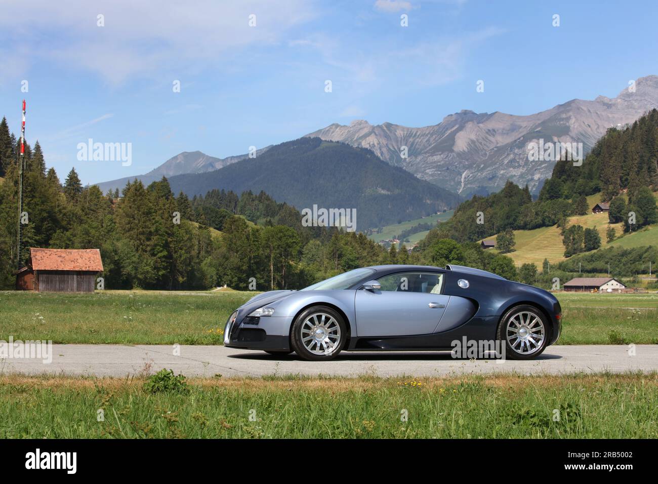 Una Bugatti Veyron EB Foto Stock