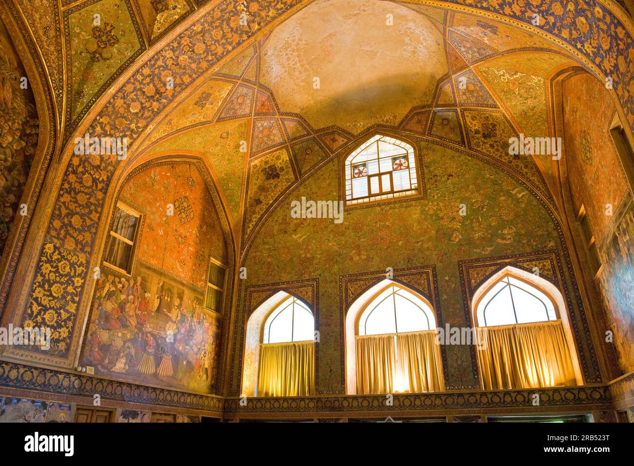 Chehel sotoun Palace. isfahan. Iran Foto Stock