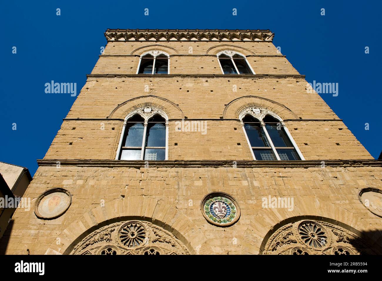 Chiesa di orsanmichele. Firenze. Italia Foto Stock
