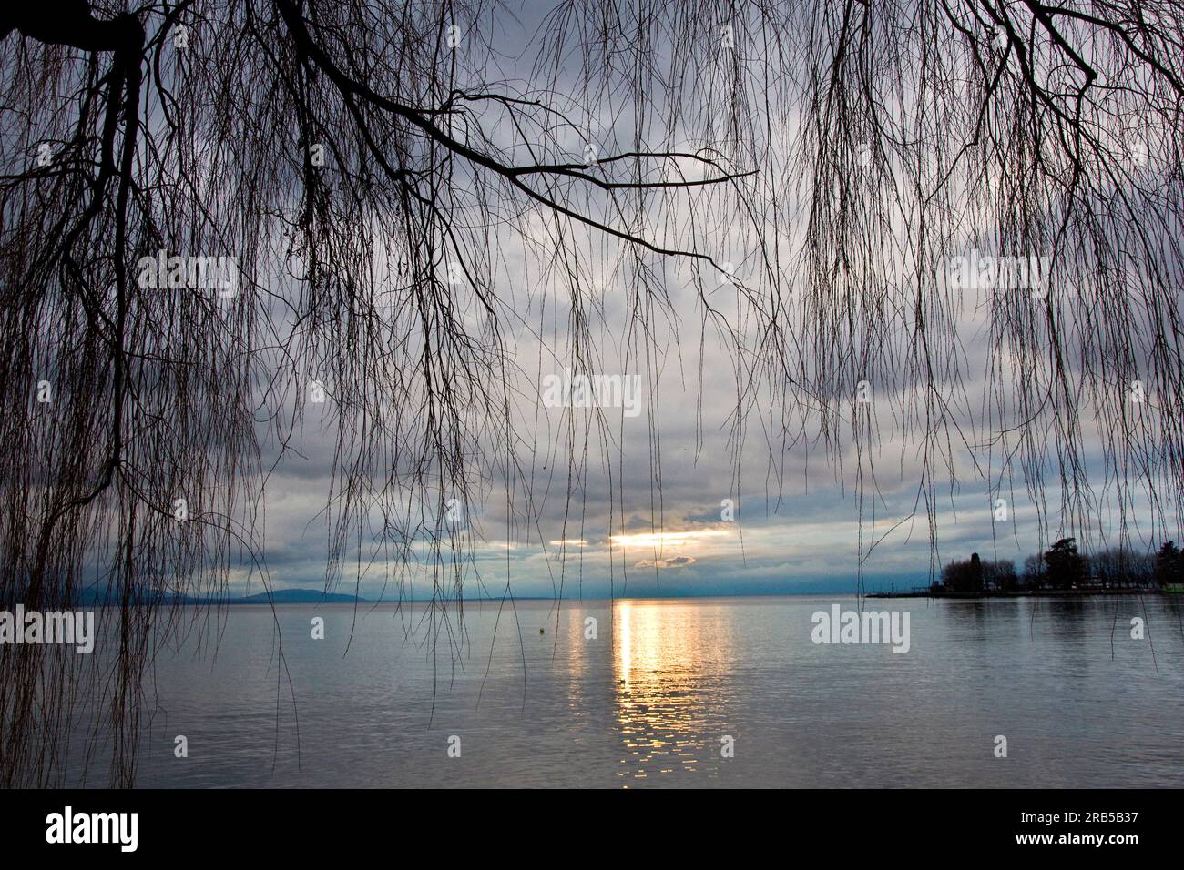 Lago di Ginevra. Losanna. Svizzera Foto Stock