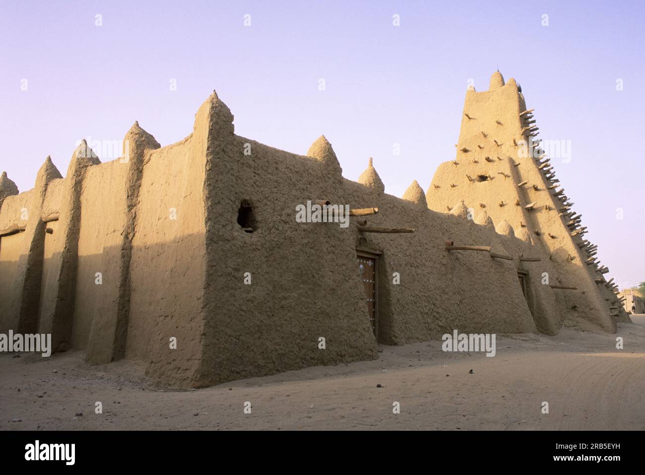 Moschea. Tombouctou. Mali. Africa Foto Stock