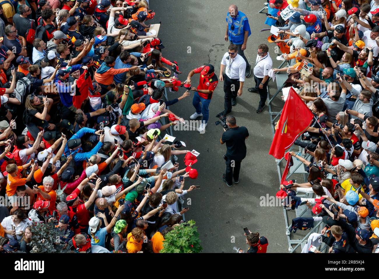Spielberg, Austria. 2 luglio 2023. #55 Carlos Sainz (ESP, Scuderia Ferrari), Gran Premio di F1 d'Austria al Red Bull Ring il 2 luglio 2023 a Spielberg, Austria. (Foto di HIGH TWO) credito: dpa/Alamy Live News Foto Stock