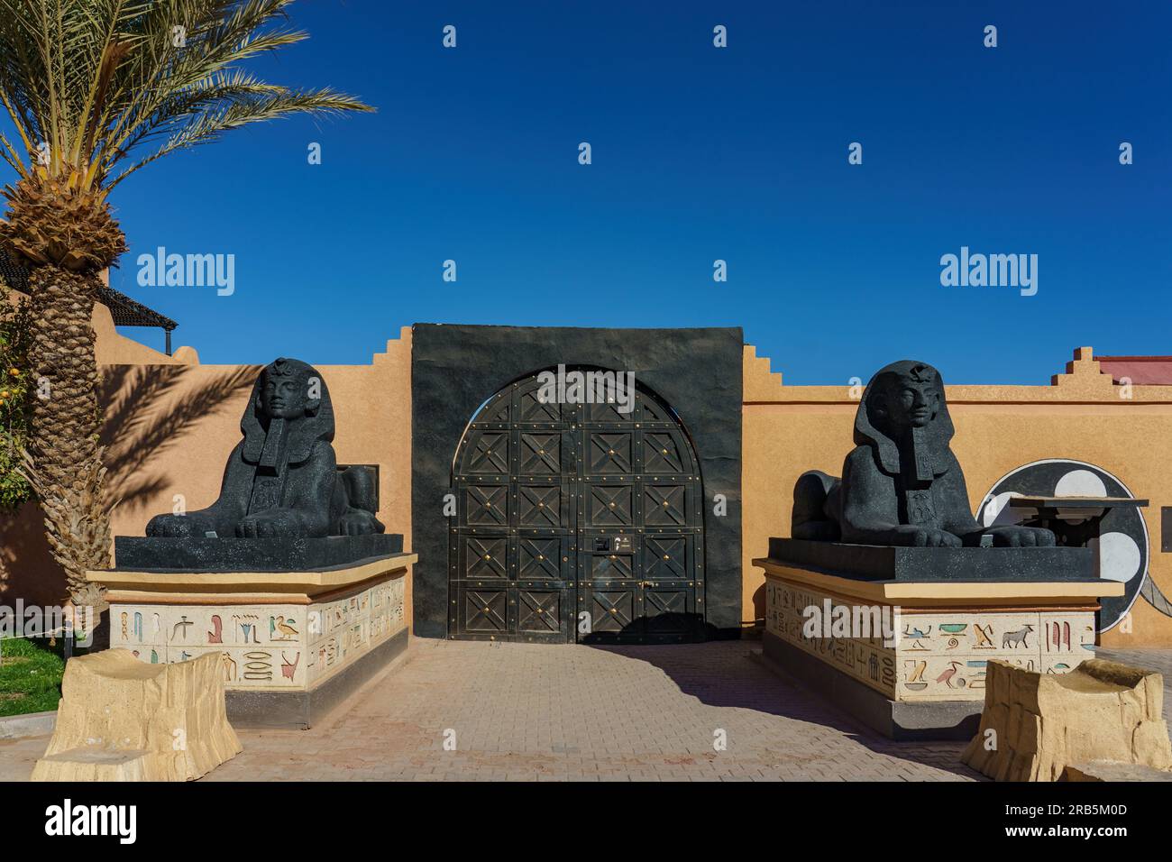 Marocco. Ouazazate. Atlas Film Studios è il più grande studio cinematografico del mondo Foto Stock