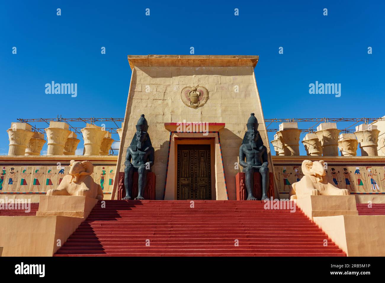 Marocco. Ouazazate. Atlas Film Studios è il più grande studio cinematografico del mondo Foto Stock