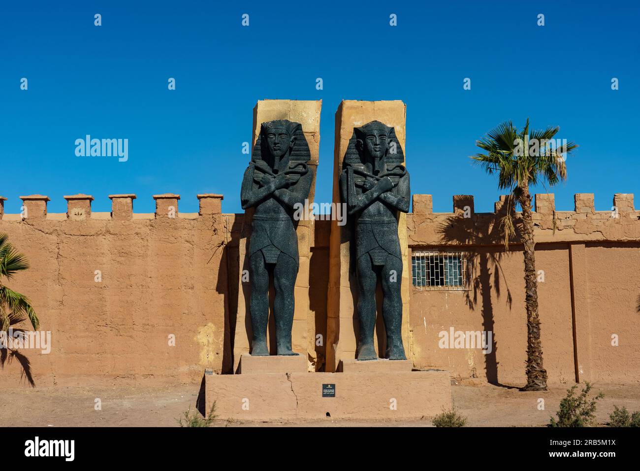 Marocco. Ouazazate. Atlas Film Studios è il più grande studio cinematografico del mondo Foto Stock
