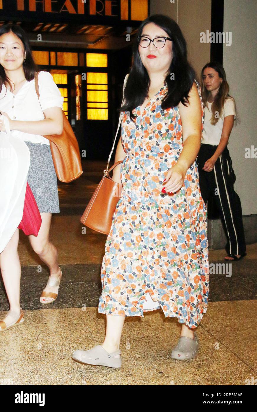 New York, NY, USA. 7 luglio 2023. Jenny Han alla CBS Mornings promuovendo la seconda stagione di The Summer i Turned Pretty il 7 luglio 2023 a New York City. Credito: RW/Media Punch/Alamy Live News Foto Stock