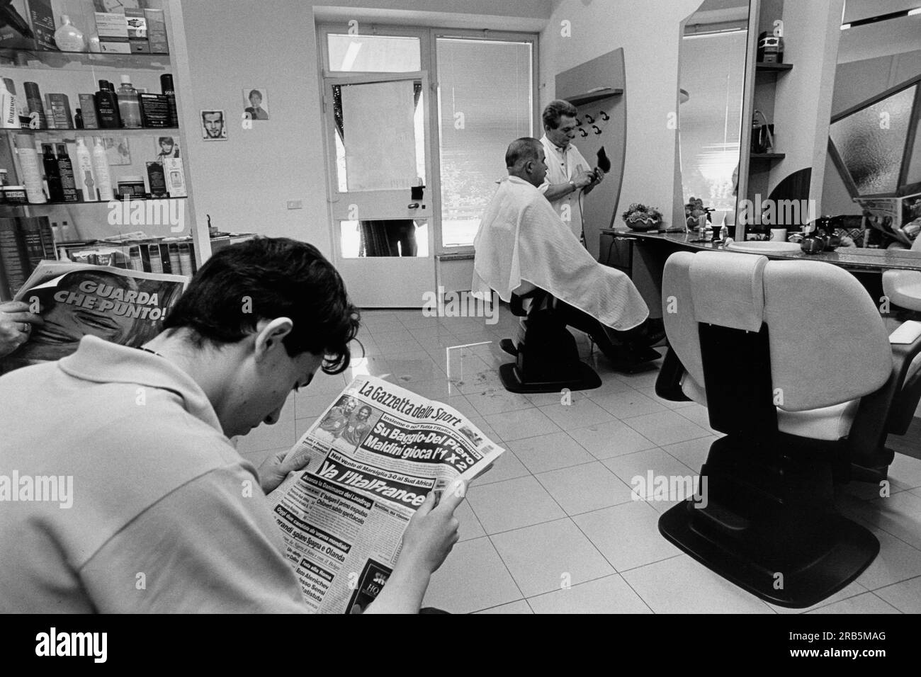 Barber Shop Foto Stock