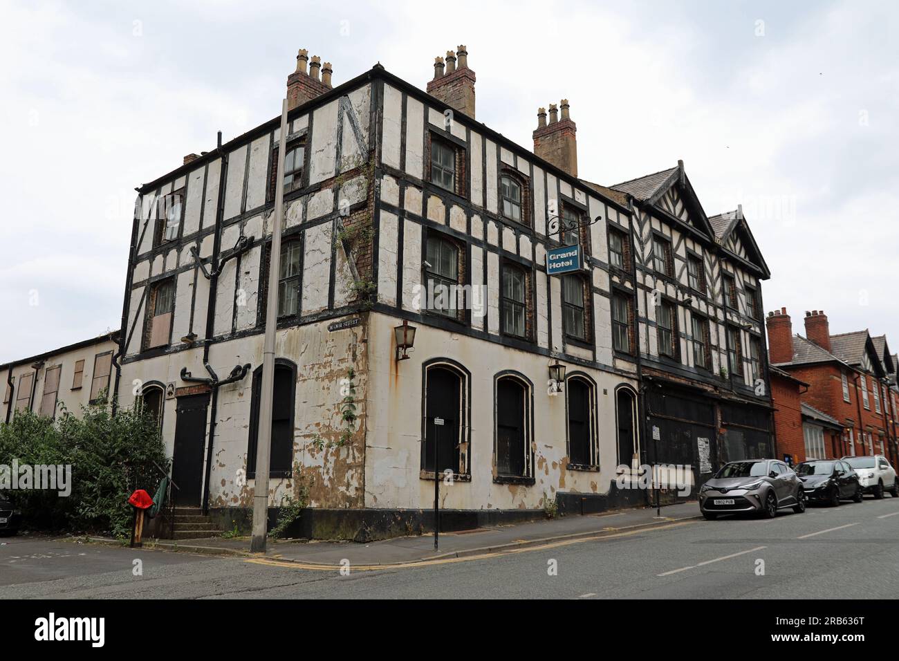 Grand Hotel nel centro di Wigan Foto Stock