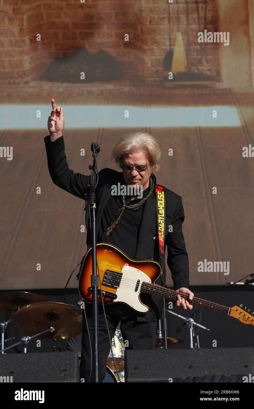 Londra, Regno Unito. Venerdì 7 luglio 2023. Daryl Hall all'American Express presenta BST a Hyde Park, Londra. Foto: Richard Gray/Alamy Live News Foto Stock