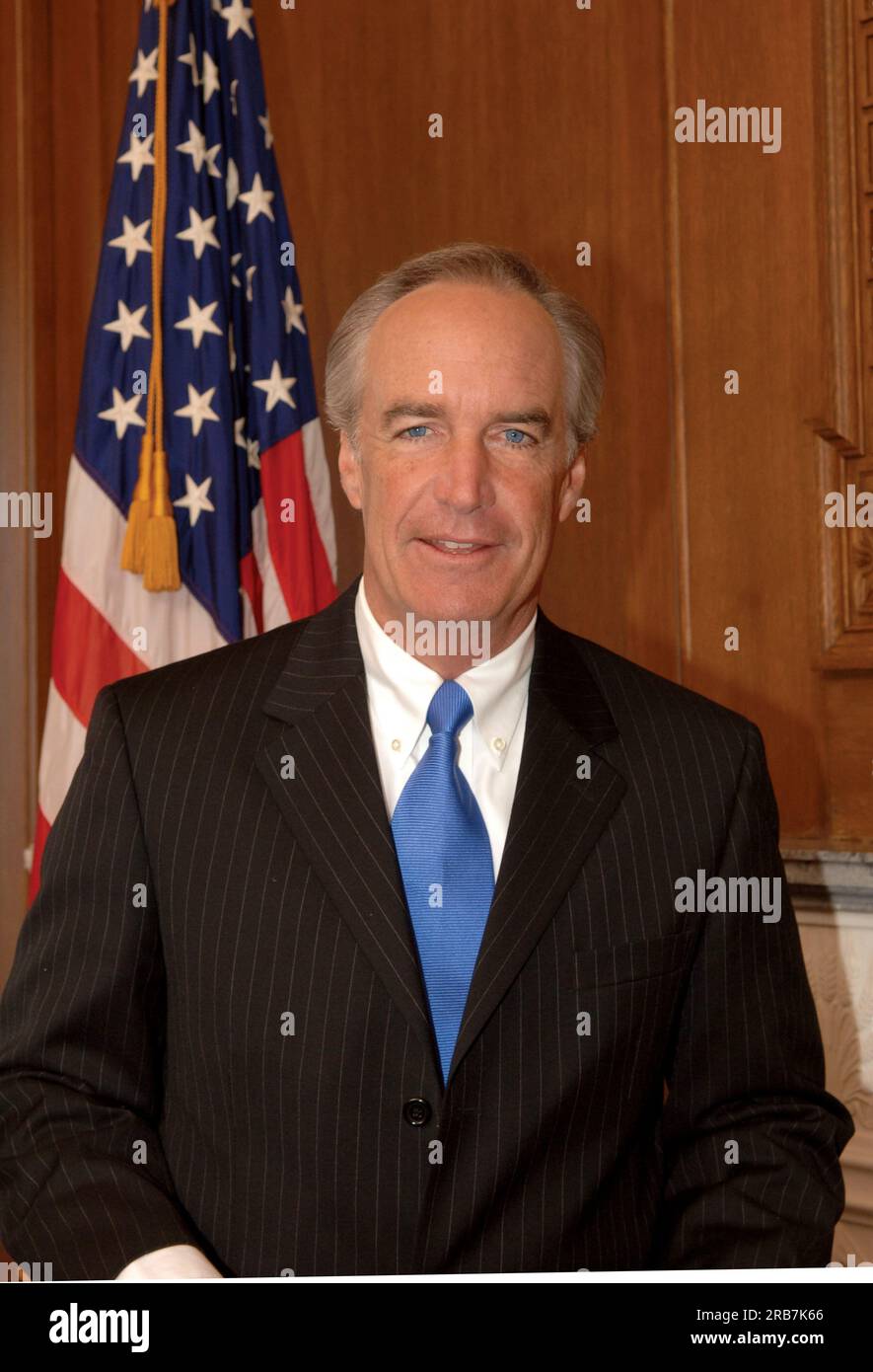 Ritratto ufficiale del Segretario Dirk Kempthorne Foto Stock