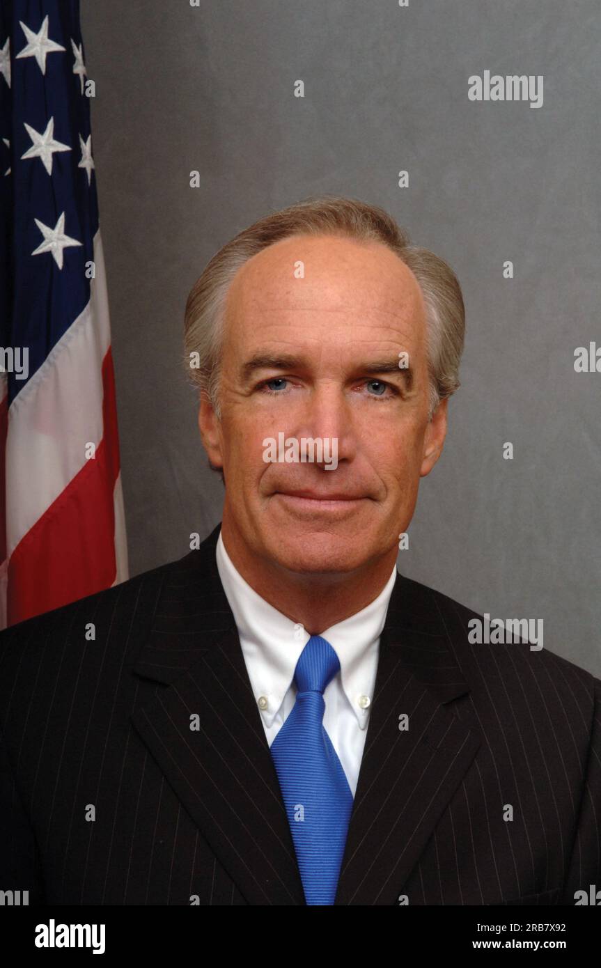 Ritratto ufficiale del Segretario Dirk Kempthorne Foto Stock