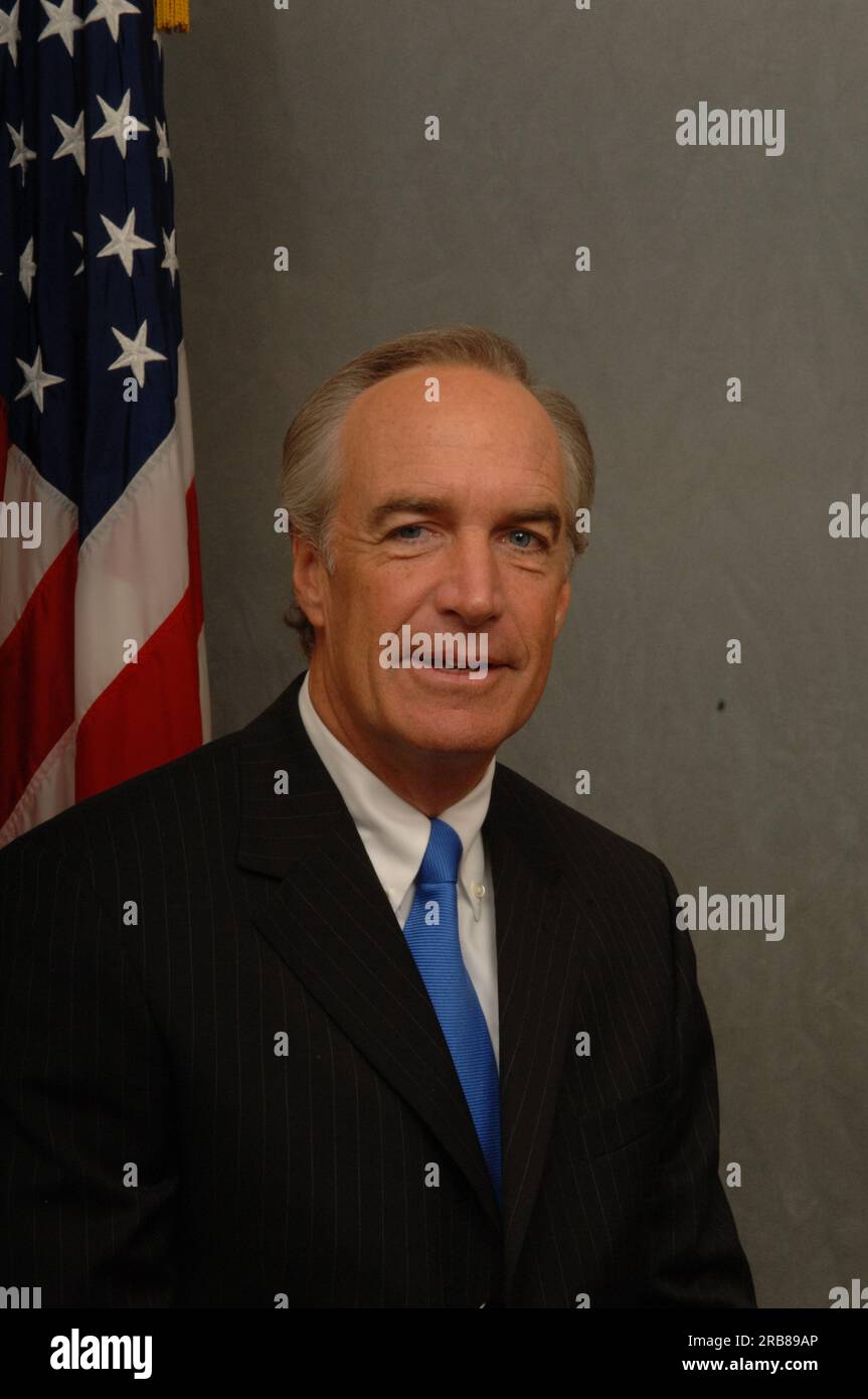Ritratto ufficiale del Segretario Dirk Kempthorne Foto Stock