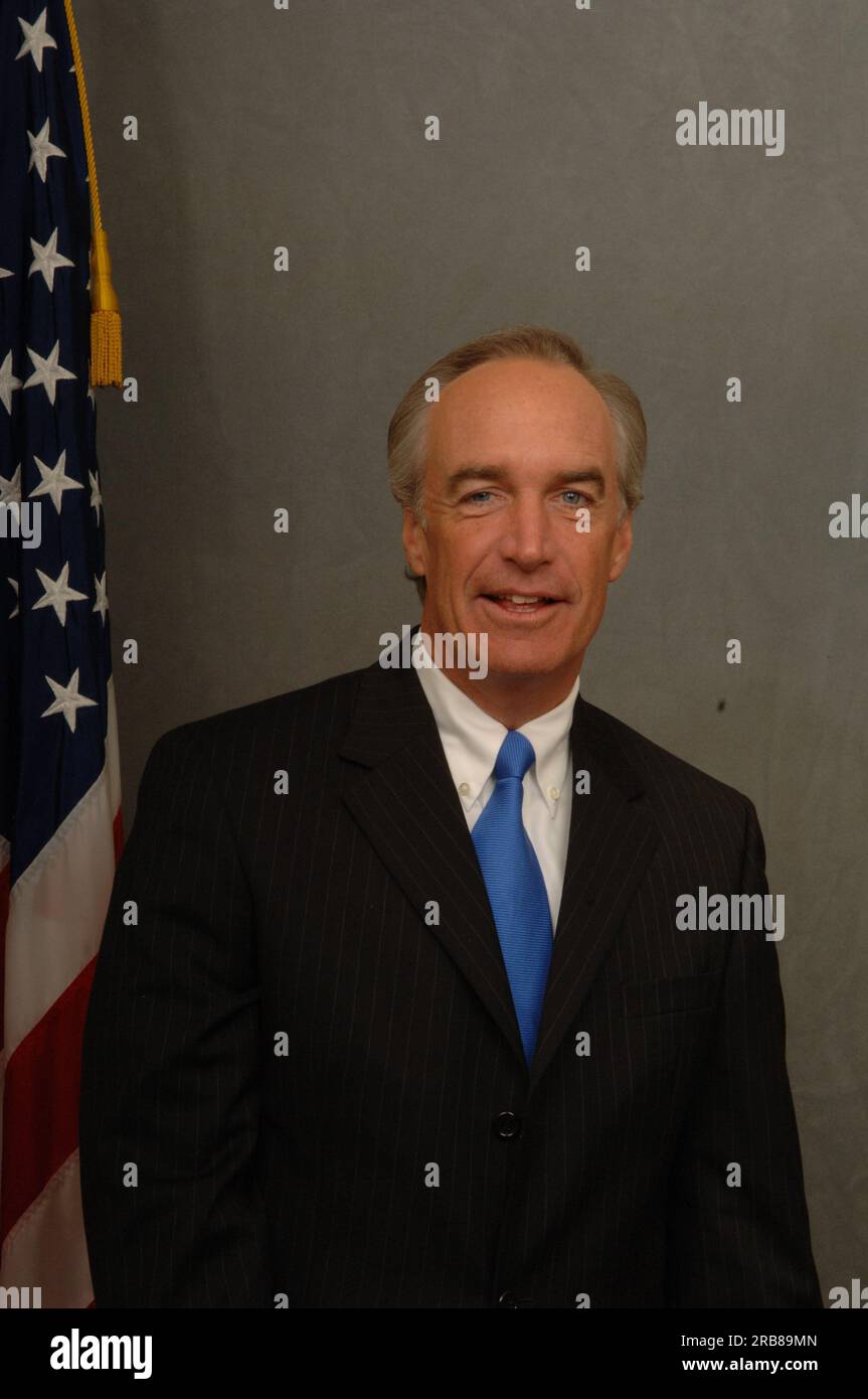 Ritratto ufficiale del Segretario Dirk Kempthorne Foto Stock