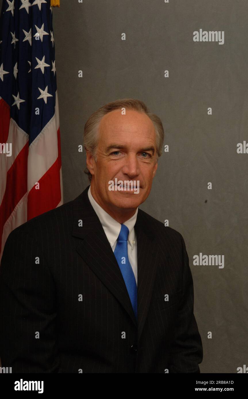 Ritratto ufficiale del Segretario Dirk Kempthorne Foto Stock