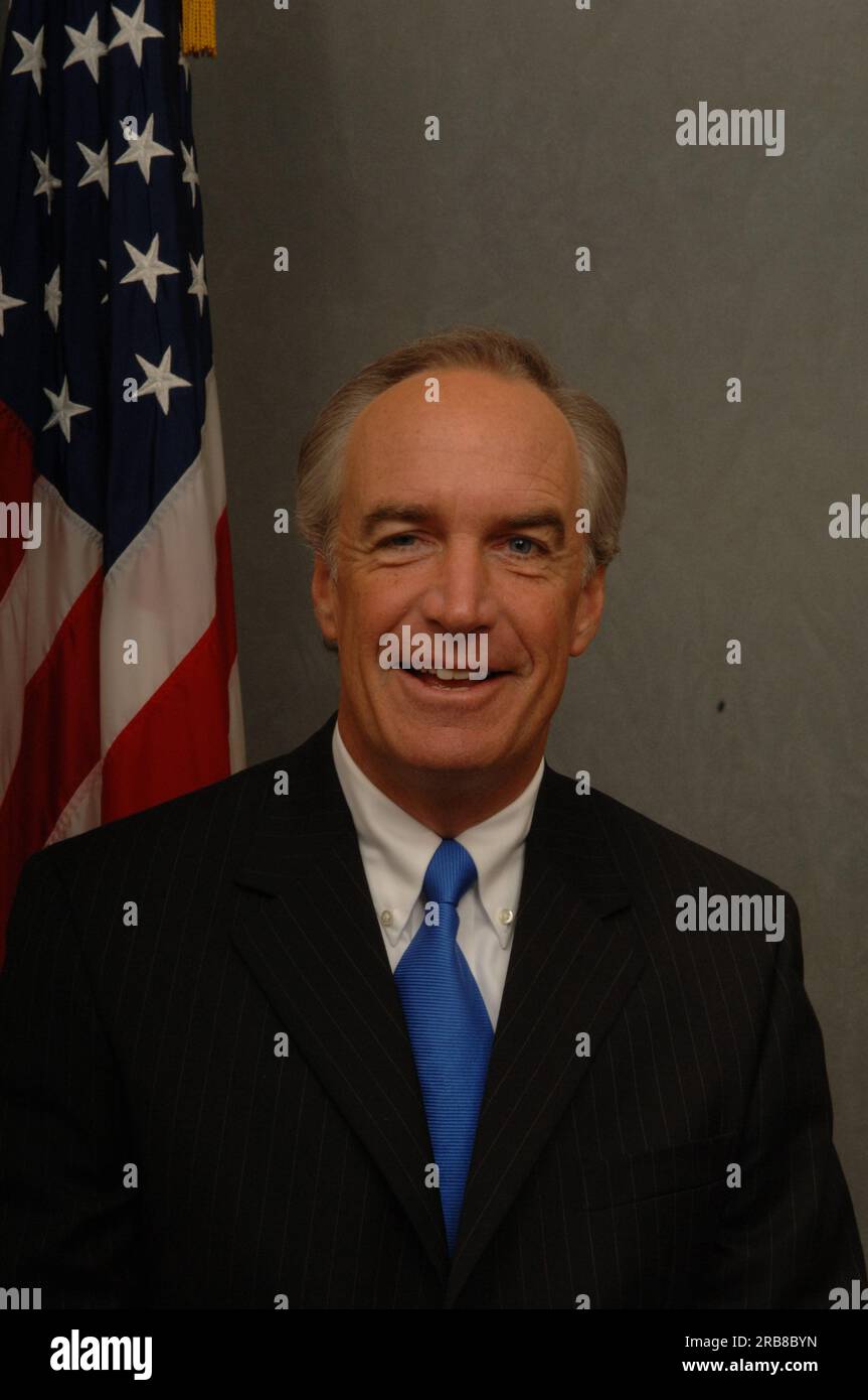 Ritratto ufficiale del Segretario Dirk Kempthorne Foto Stock