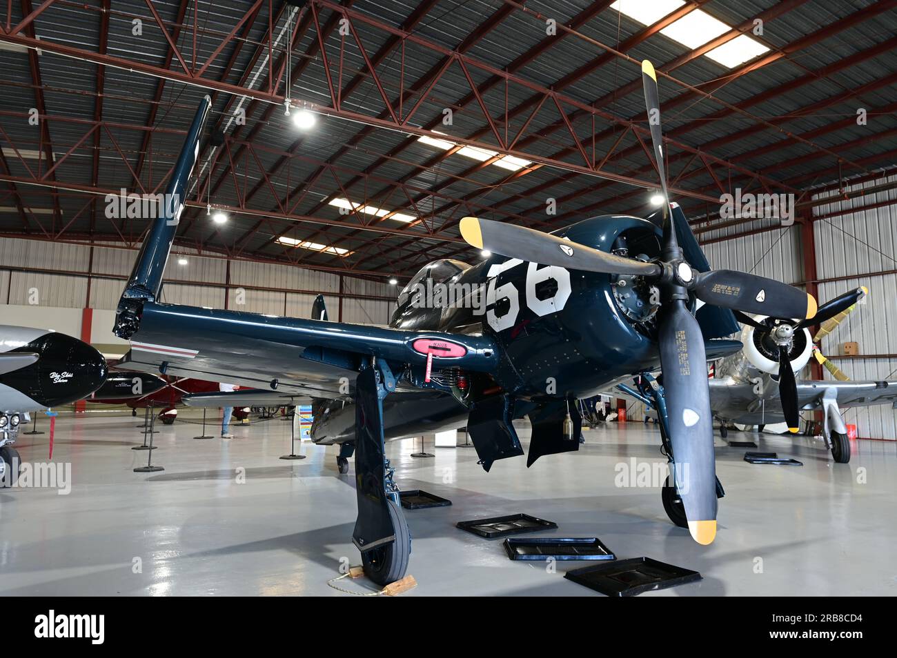 Grumman F8F-2/G-58A "Bearcat" Foto Stock