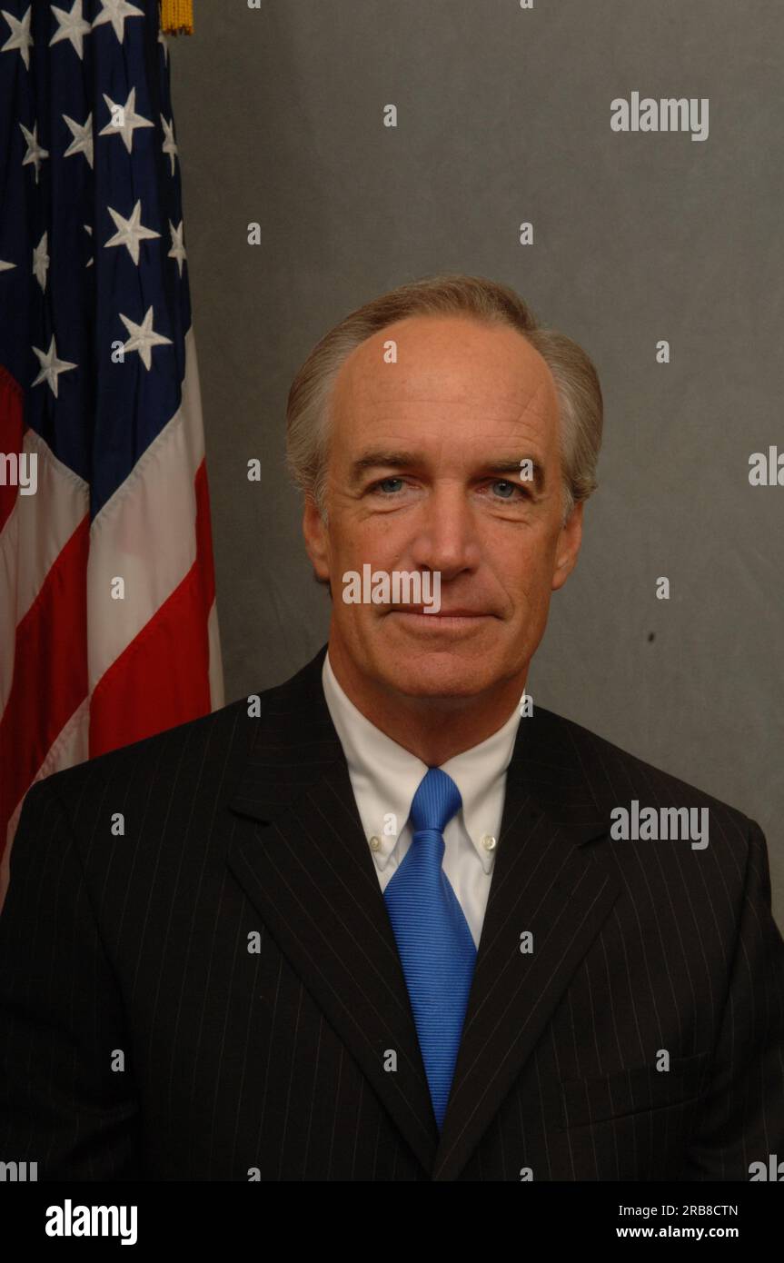 Ritratto ufficiale del Segretario Dirk Kempthorne Foto Stock