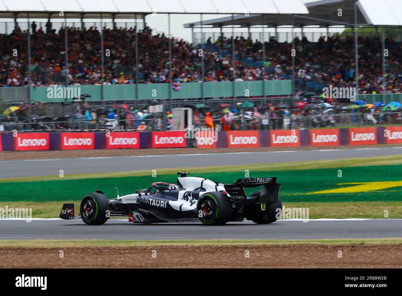 Nick DeVries (NED) Scuderia AlphaTauri durante LA FORMULA 1 ARAMCO BRITISH GRAND PRIX 2023 - jUL7-9 Silverstone, Gran Bretagna Foto Stock