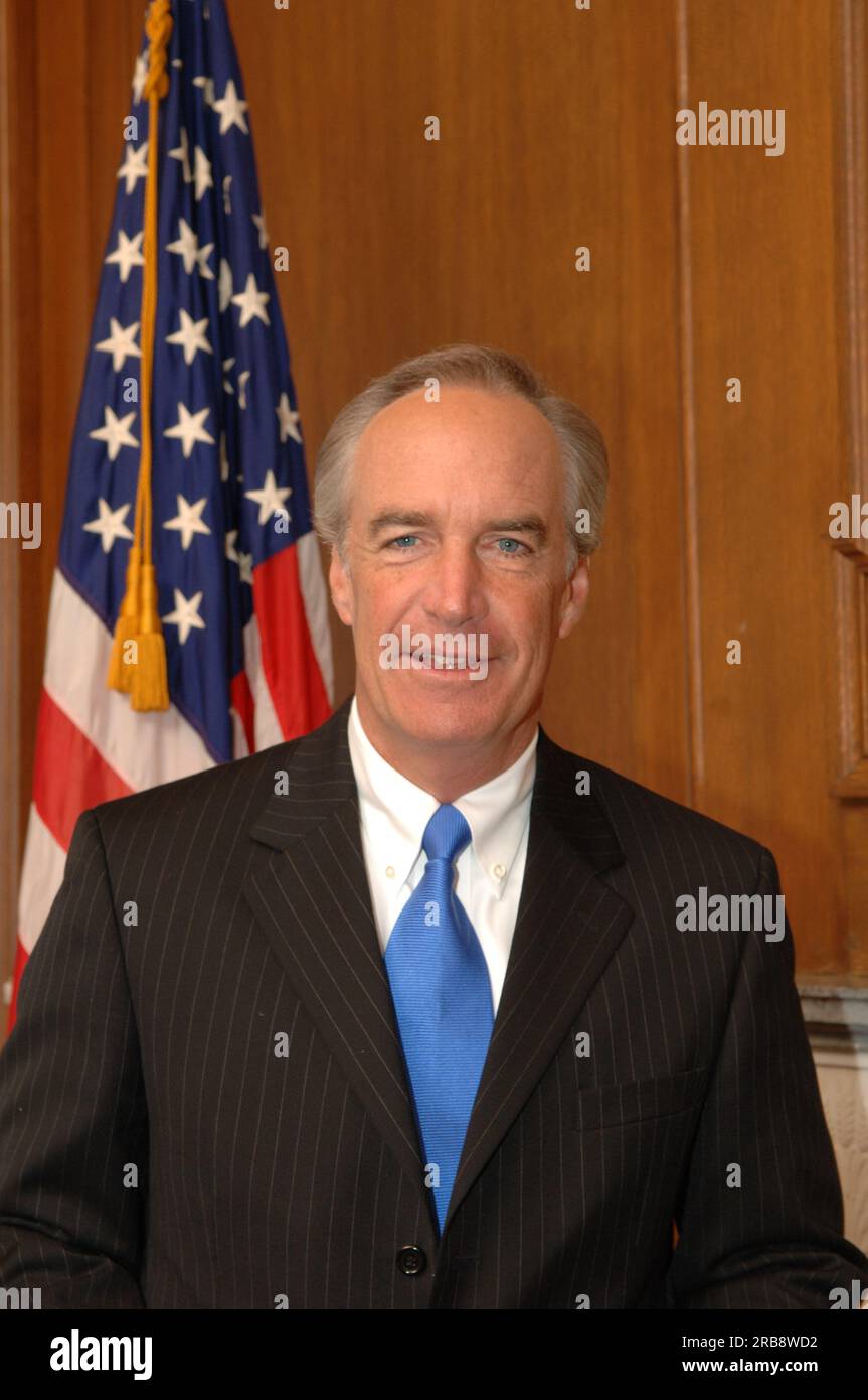 Ritratto ufficiale del Segretario Dirk Kempthorne Foto Stock