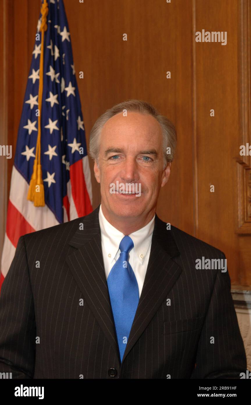 Ritratto ufficiale del Segretario Dirk Kempthorne Foto Stock
