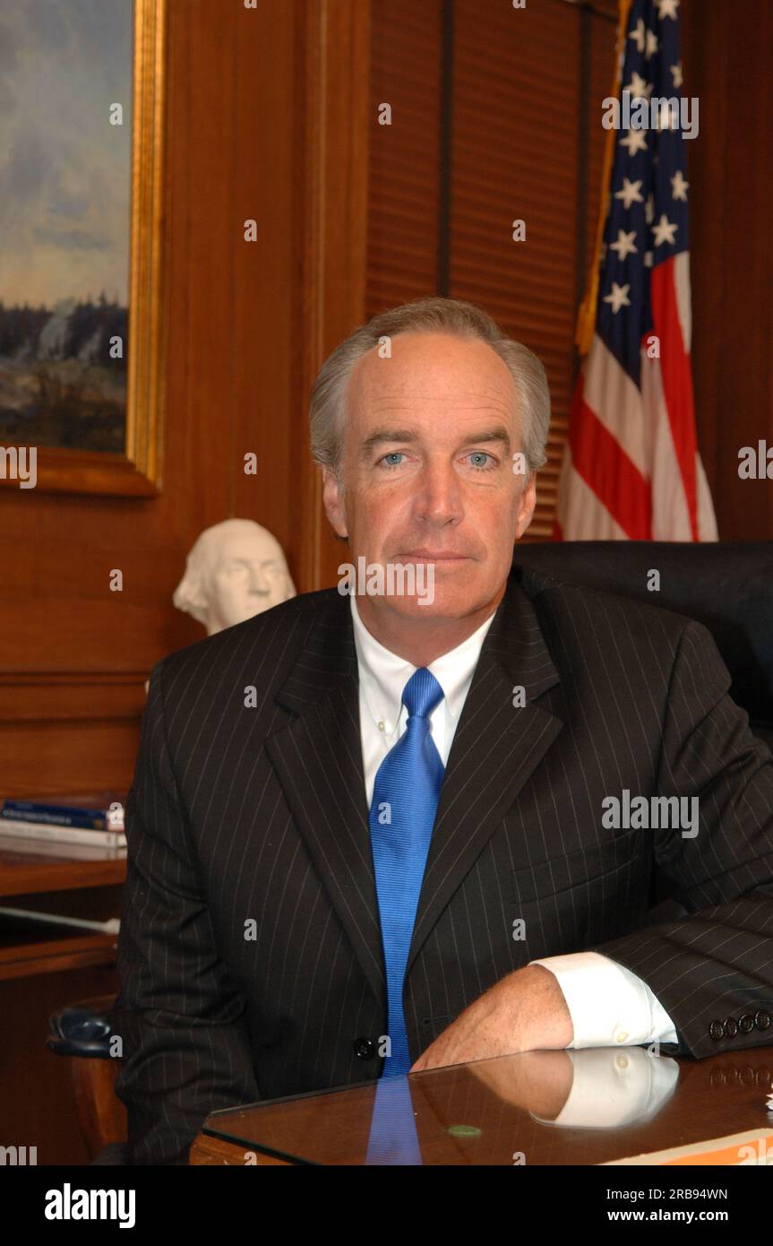 Ritratto ufficiale del Segretario Dirk Kempthorne Foto Stock