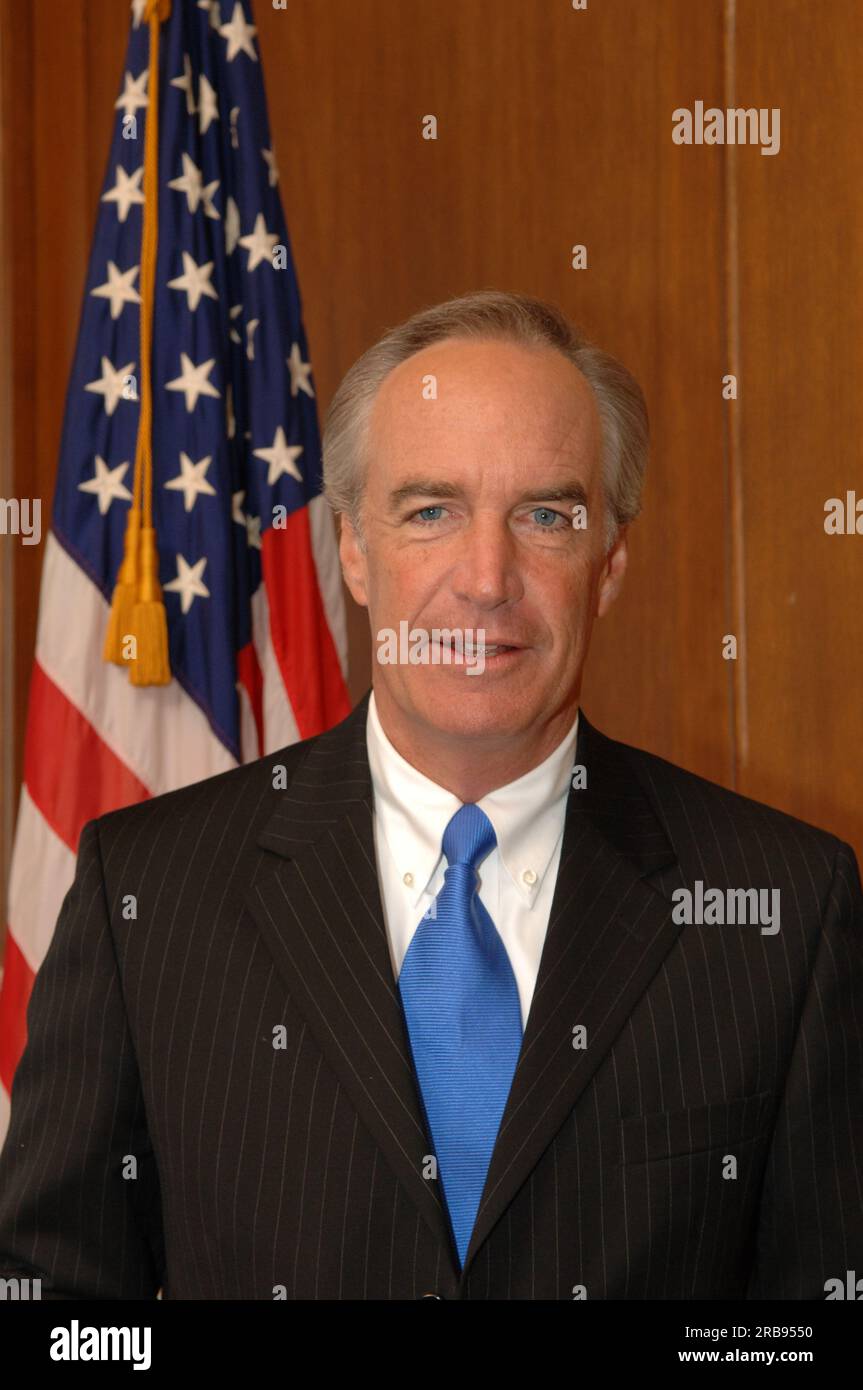 Ritratto ufficiale del Segretario Dirk Kempthorne Foto Stock