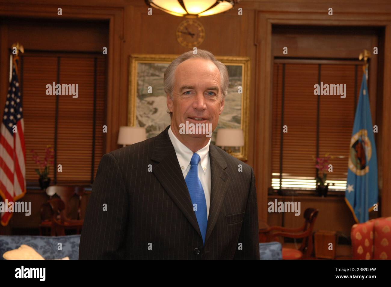 Ritratto ufficiale del Segretario Dirk Kempthorne Foto Stock