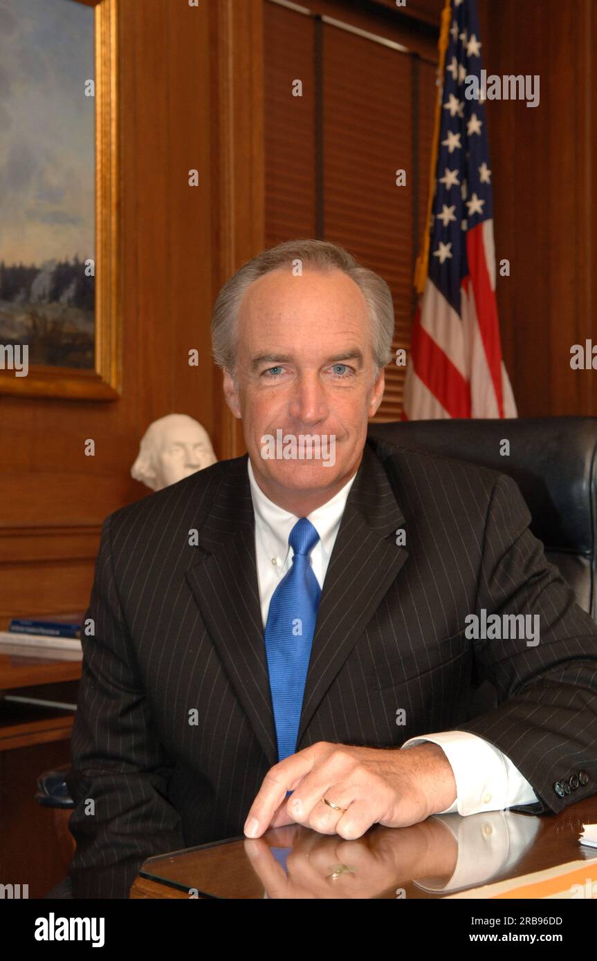 Ritratto ufficiale del Segretario Dirk Kempthorne Foto Stock