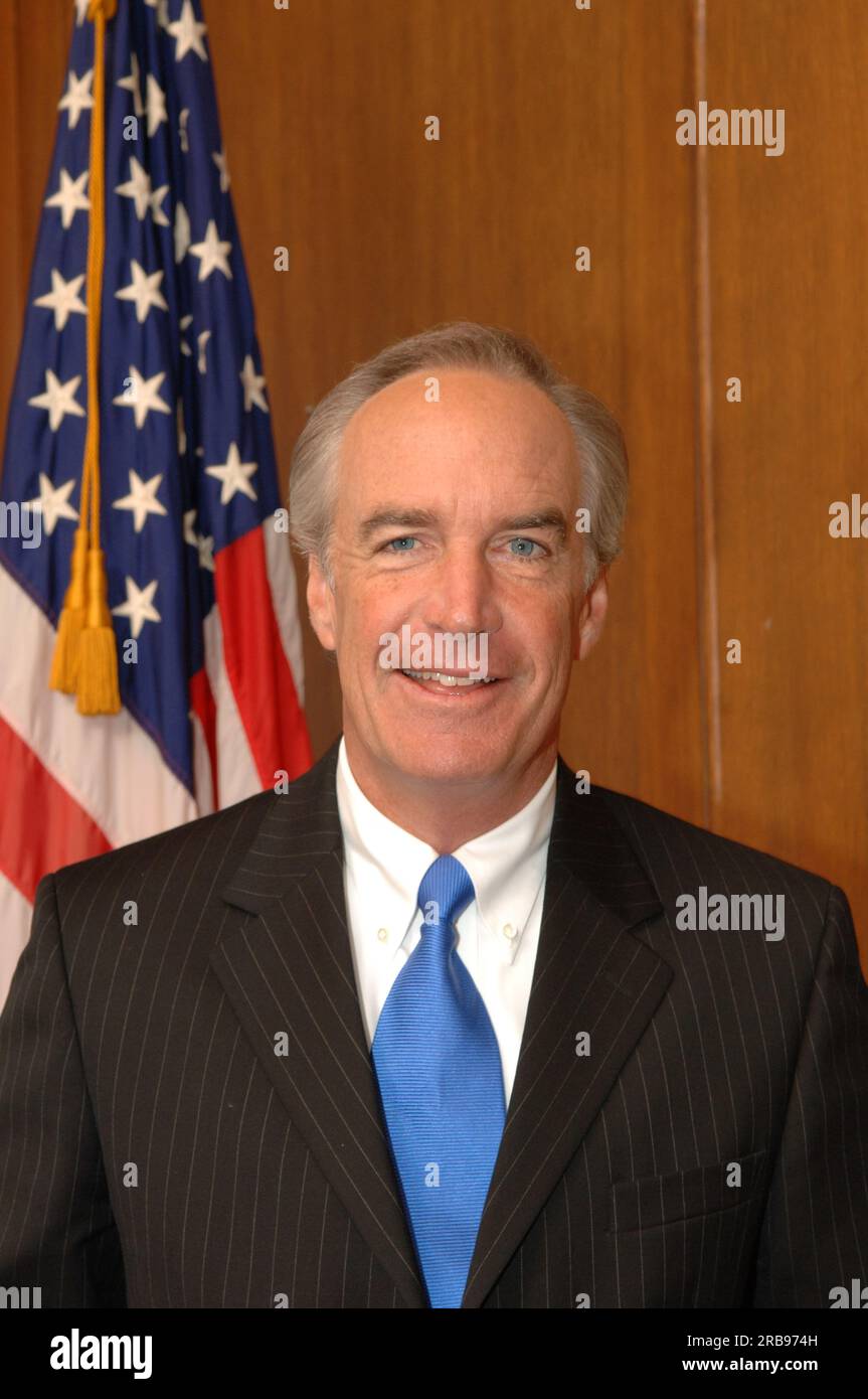 Ritratto ufficiale del Segretario Dirk Kempthorne Foto Stock