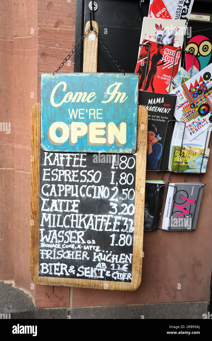 TIA Emma Cafe and Store , Francoforte sul meno, Germania Foto Stock