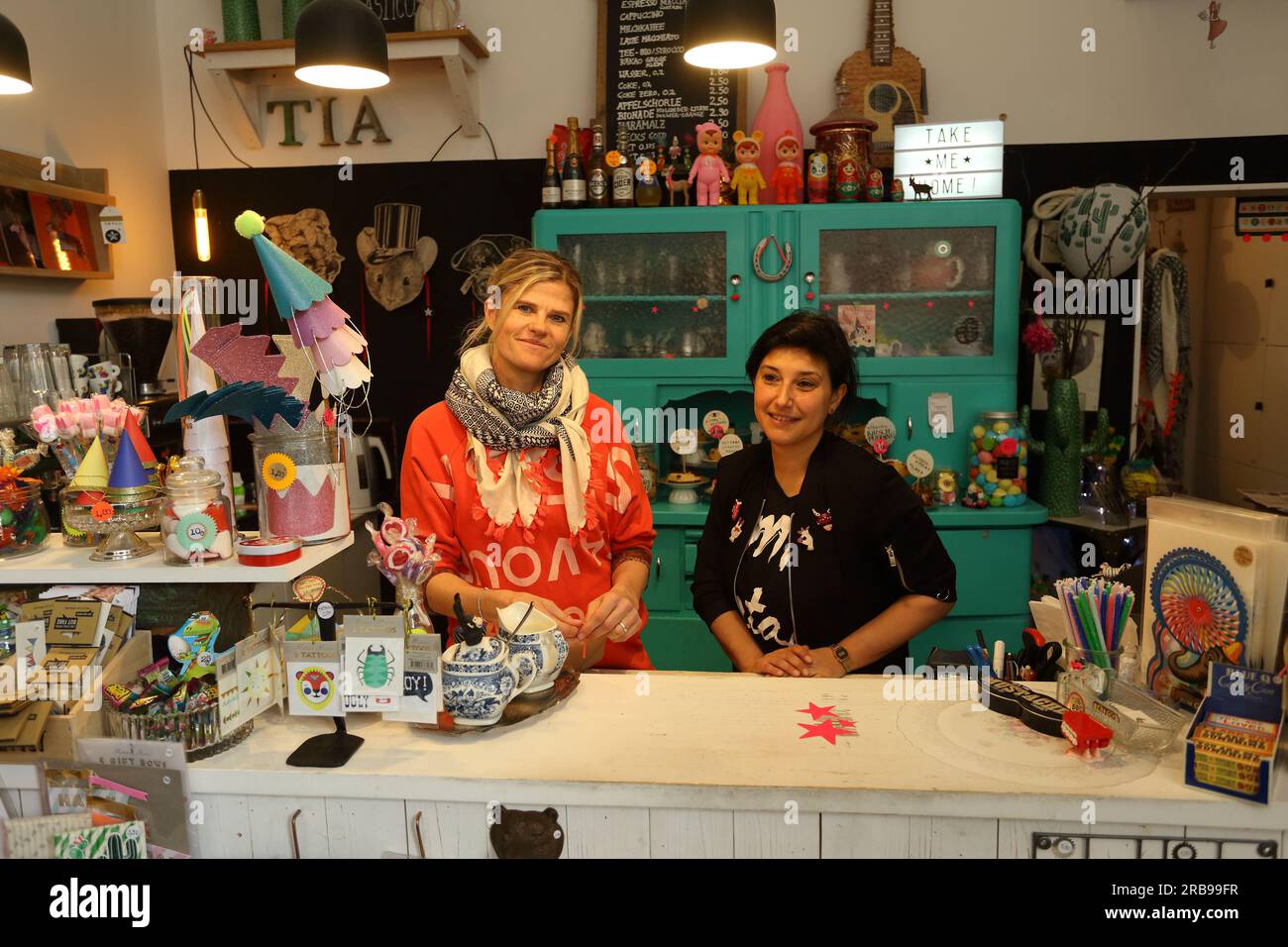 TIA Emma Cafe and Store , Francoforte sul meno, Germania Foto Stock