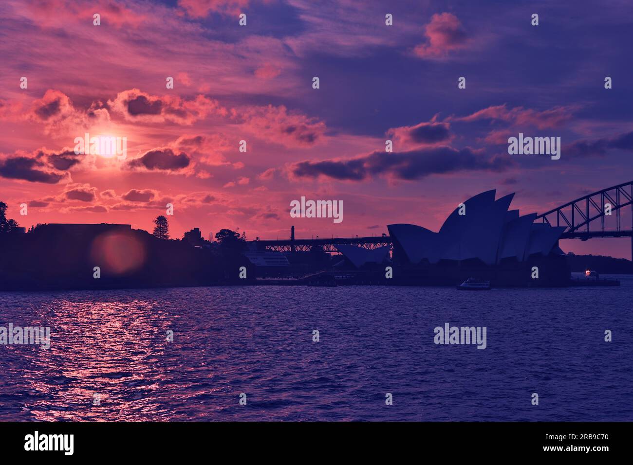 Fantastico viaggio intorno a luoghi fantastici della terra giù sotto (Australia) Foto Stock