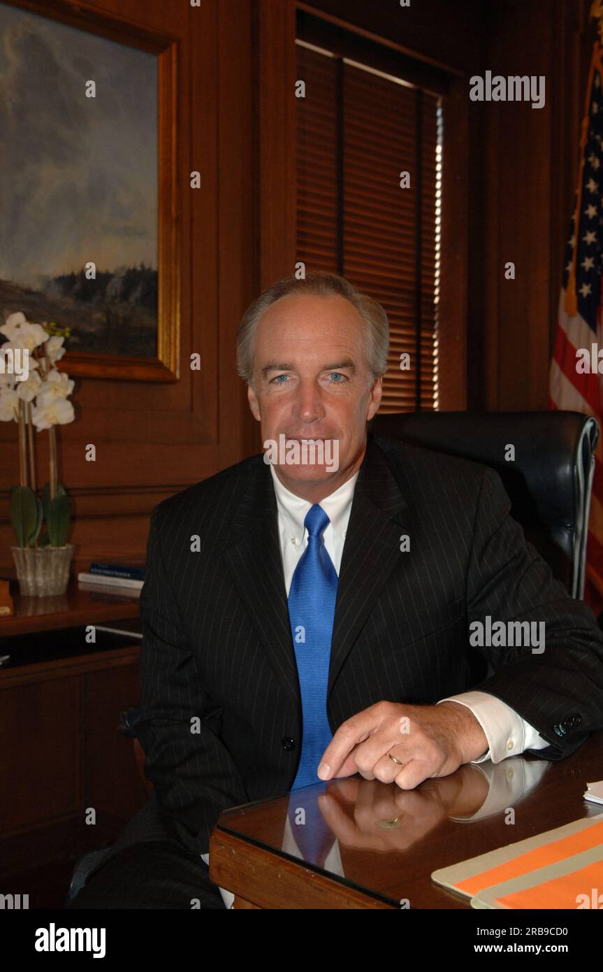 Ritratto ufficiale del Segretario Dirk Kempthorne Foto Stock