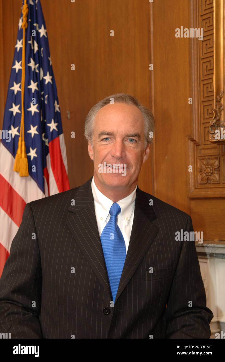 Ritratto ufficiale del Segretario Dirk Kempthorne Foto Stock