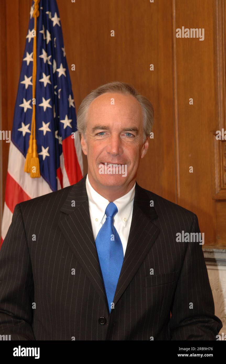 Ritratto ufficiale del Segretario Dirk Kempthorne Foto Stock