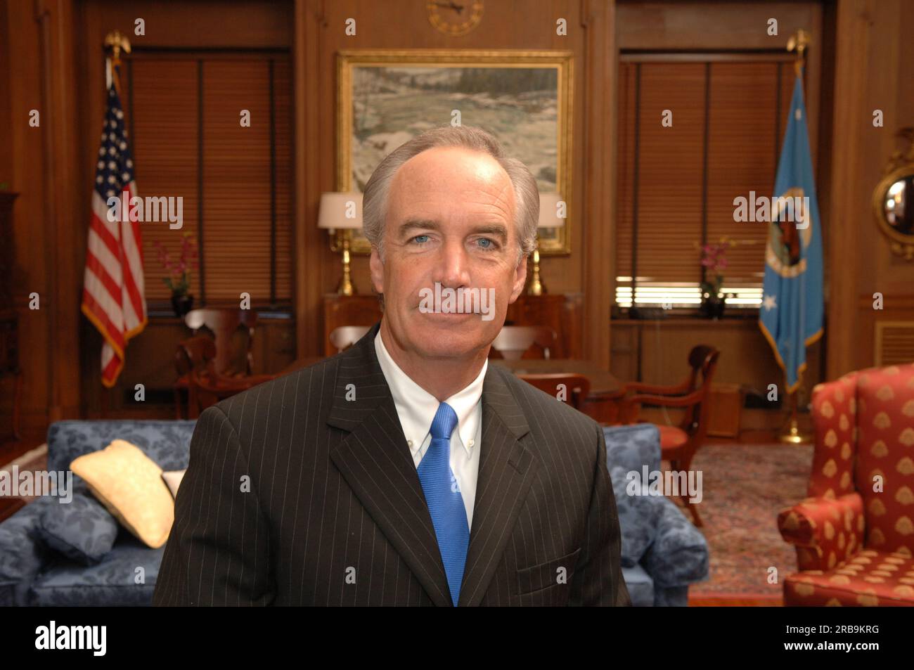 Ritratto ufficiale del Segretario Dirk Kempthorne Foto Stock