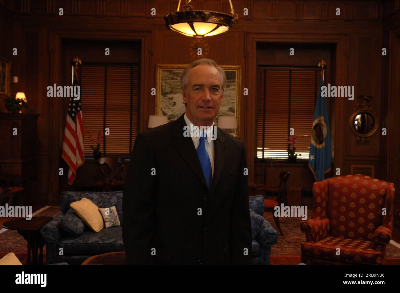 Ritratto ufficiale del Segretario Dirk Kempthorne Foto Stock