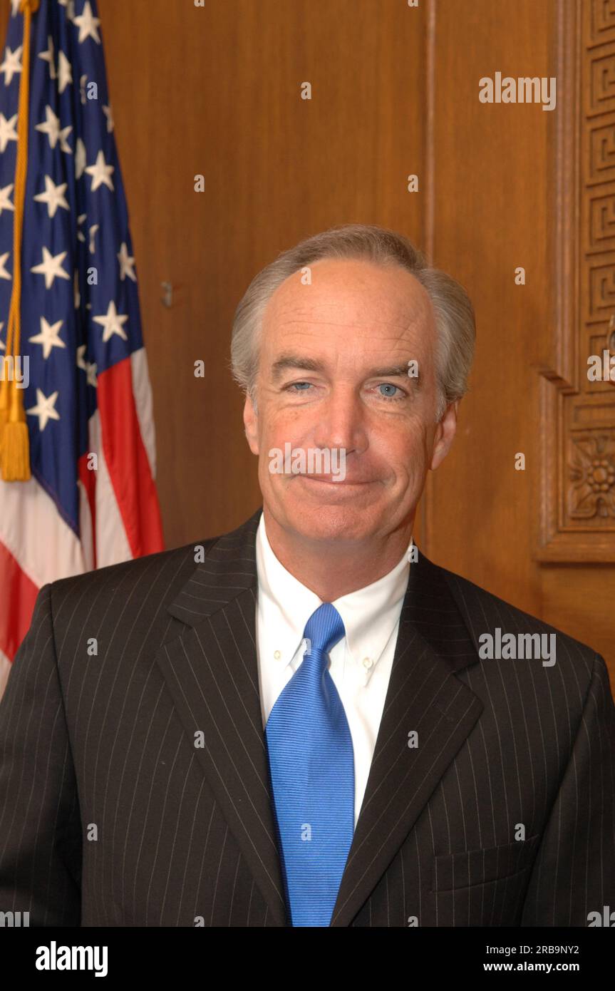 Ritratto ufficiale del Segretario Dirk Kempthorne Foto Stock