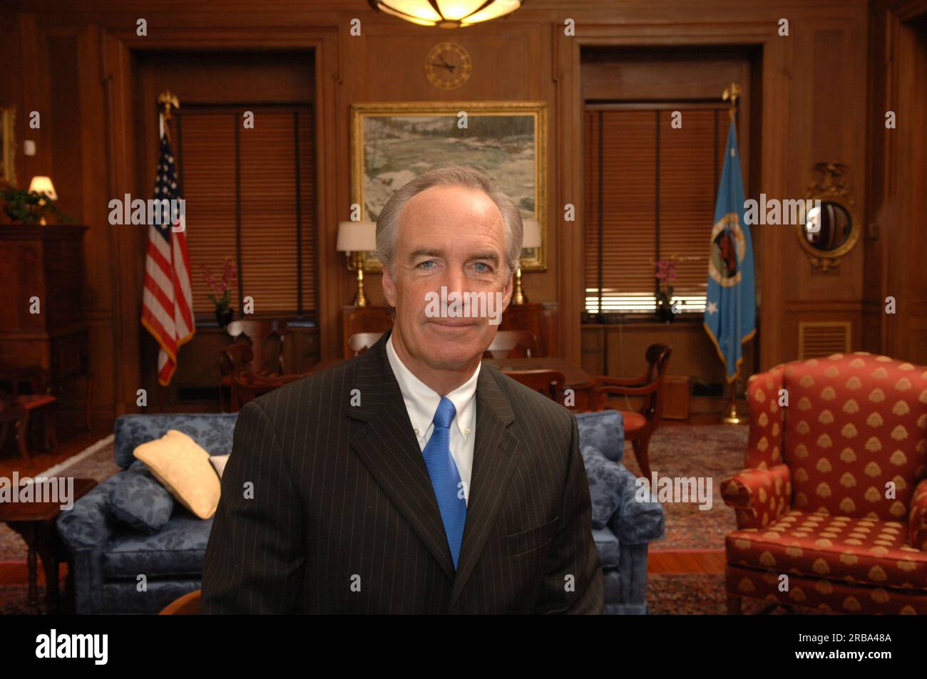 Ritratto ufficiale del Segretario Dirk Kempthorne Foto Stock