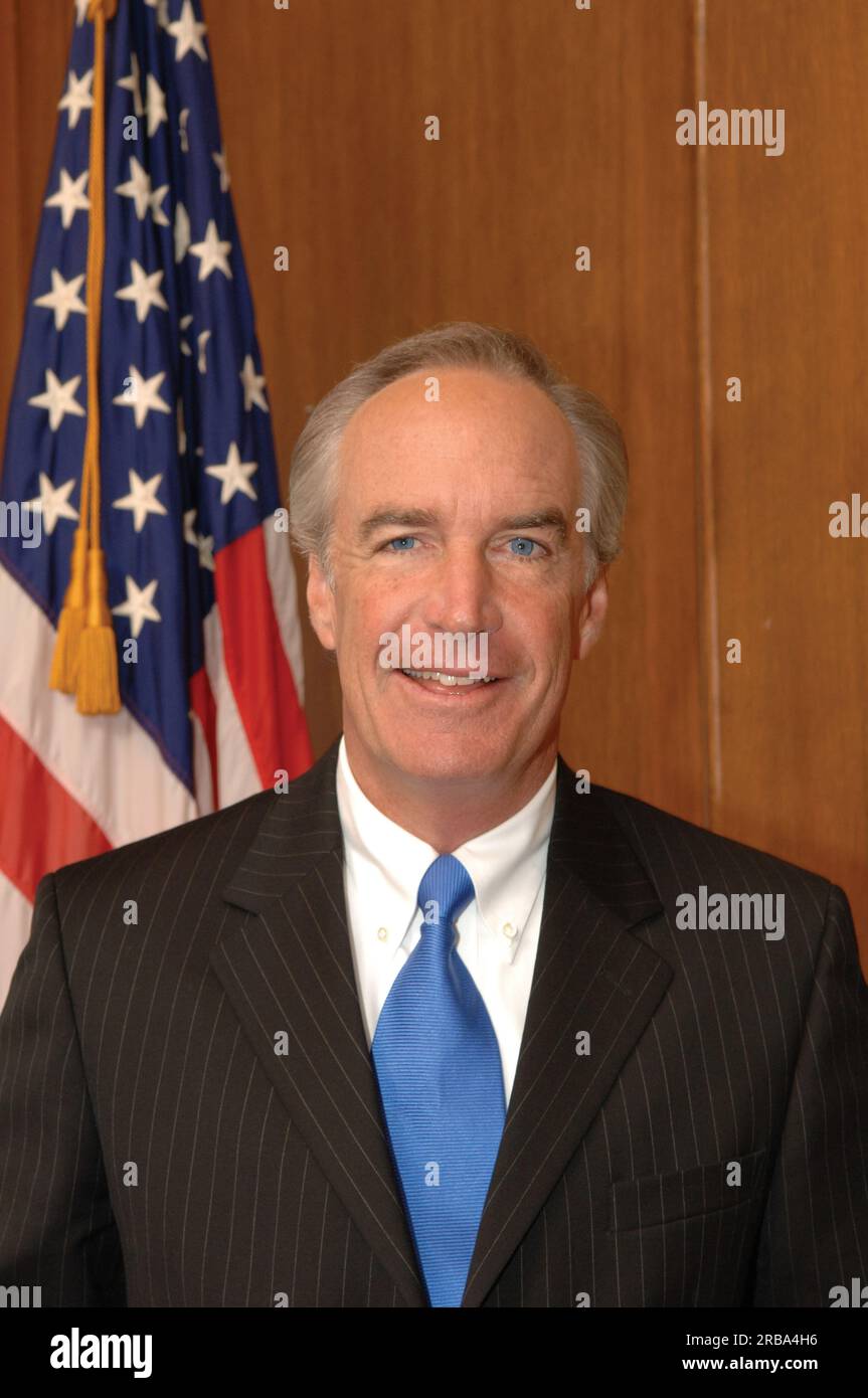 Ritratto ufficiale del Segretario Dirk Kempthorne Foto Stock